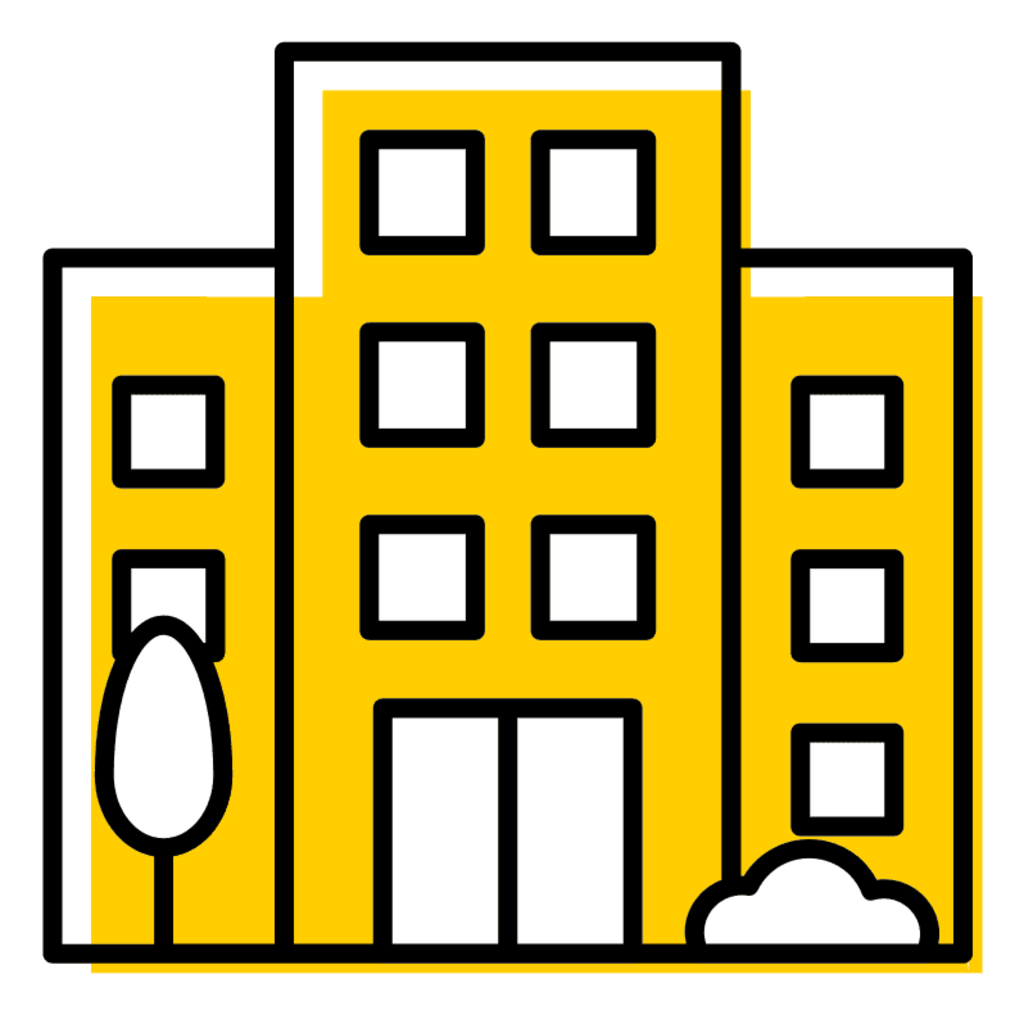 City scape tree 