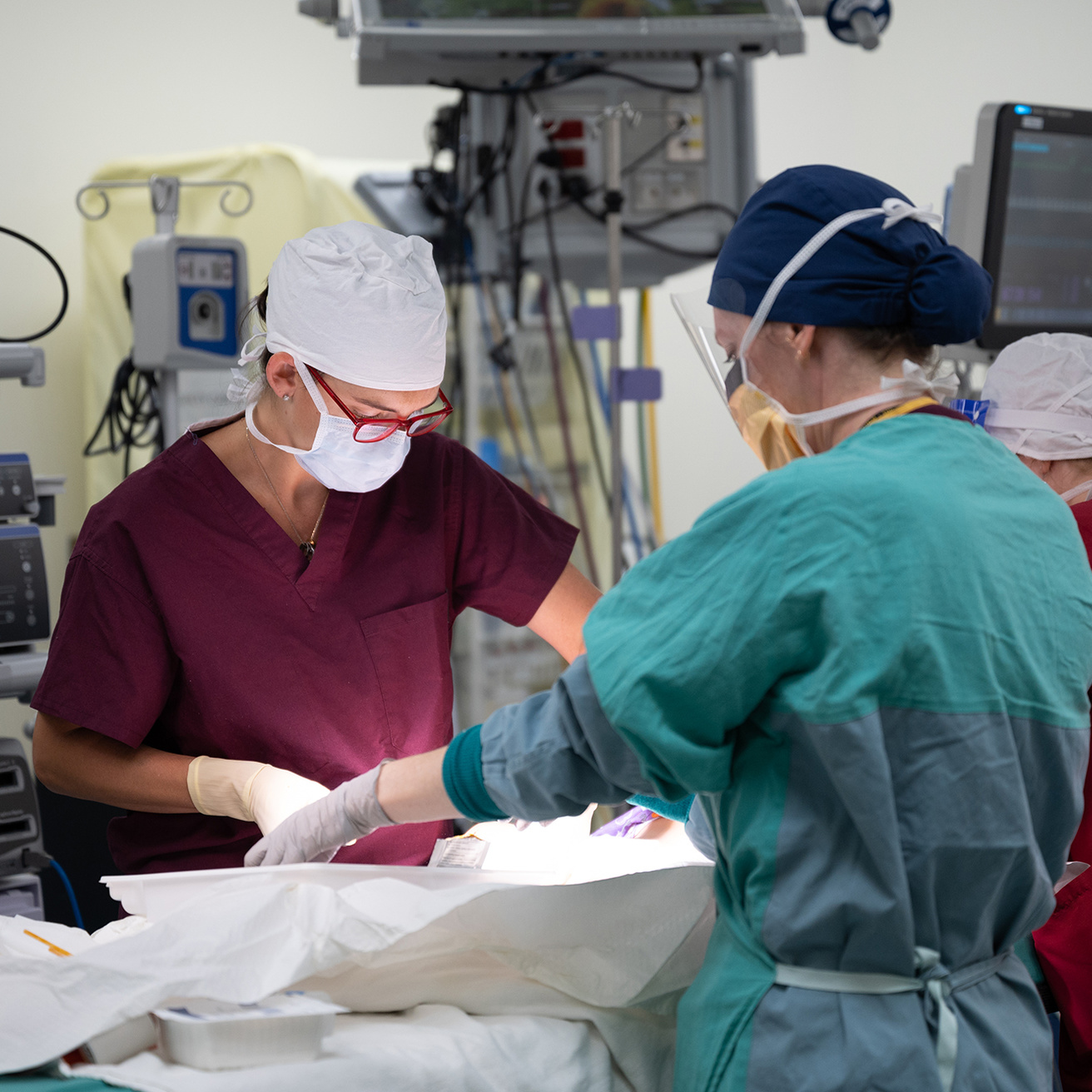 Dr. Kowalski in the OR