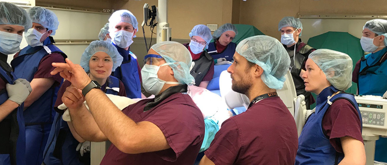 Dr. Karam teaching